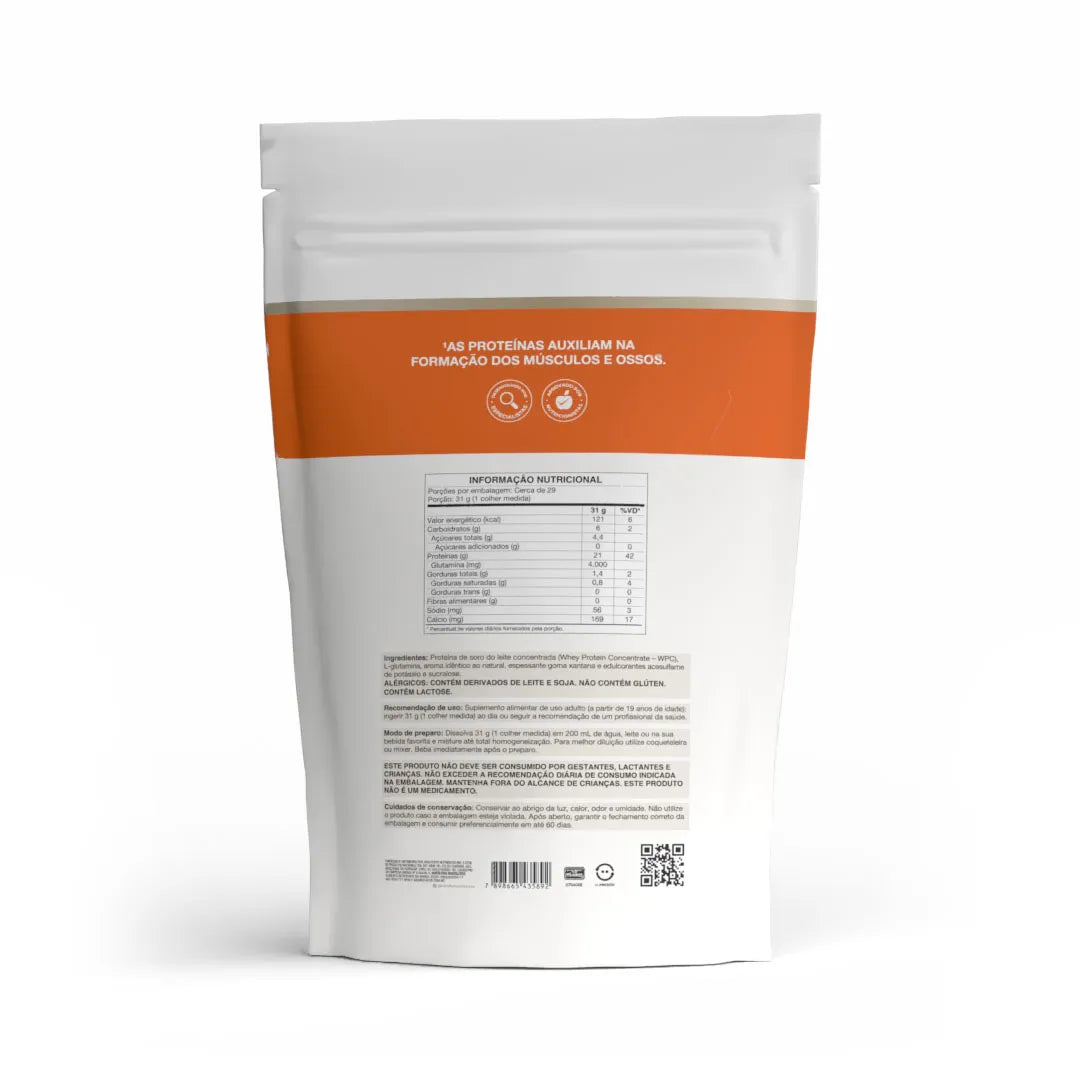 Whey Protein Wpc 900g Baunilha